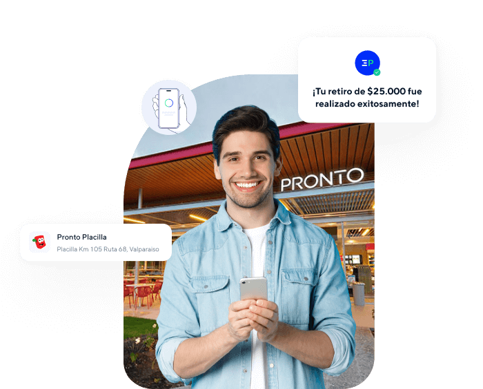 Ilustración banner abono y retiro App Copec